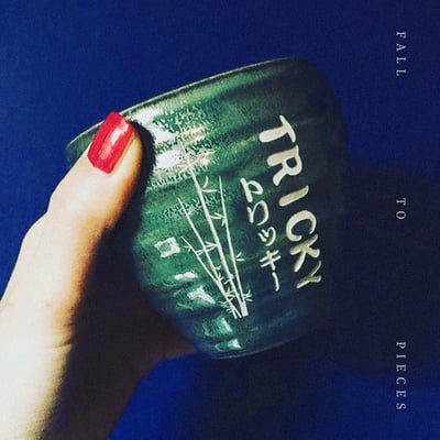 Tricky - Fall To Pieces (False Idols, K7S391LPD) · LP, Album, Blu + 7", Single + Ltd, Num · M/M