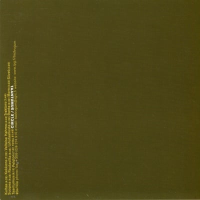 Circle - Taantumus (Full Contact Records (2), Svart Records, KRYPT-016, SVR075) · 2xLP, Album, Ltd, RE, RM, Bro
