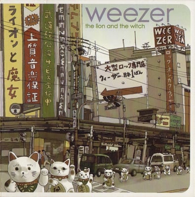 Weezer - The Lion And The Witch (Geffen Records, 0694934582) · CD, EP, Ltd, Num