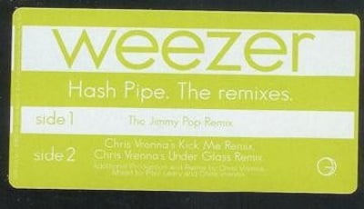 Weezer - Hash Pipe (Geffen Records, 497 567-7) · 7", Single, Ltd, M/Print, Num, Gre