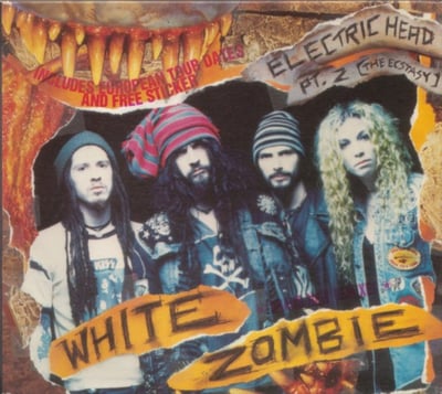 White Zombie - Electric Head Pt. 2 (The Ecstasy) - Australian Tour Single (Geffen Records, GEFDM22073) · CD, Maxi