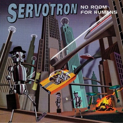 Servotron - Servotron (Goldenrod Records, GR51) · 7", Single, Gre