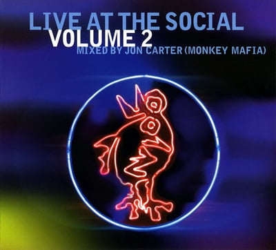 Jon Carter - Live At The Social Volume 2 (Heavenly, HVNLP15CD) · CD, Mixed