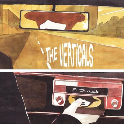 The Verticals - 8-Track (Hell's Tone Records, HTR020) · 10"