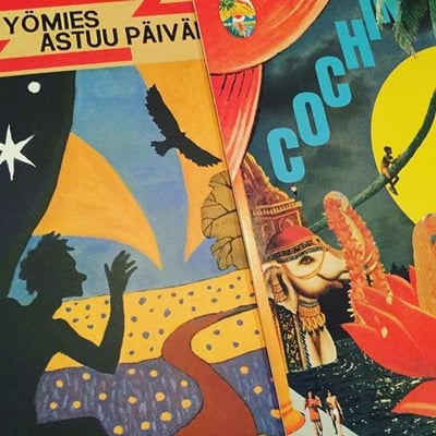 Tampo - Yömies Astuu Päivänvaloon (Helmi Levyt, HELMI 102) · LP, Album