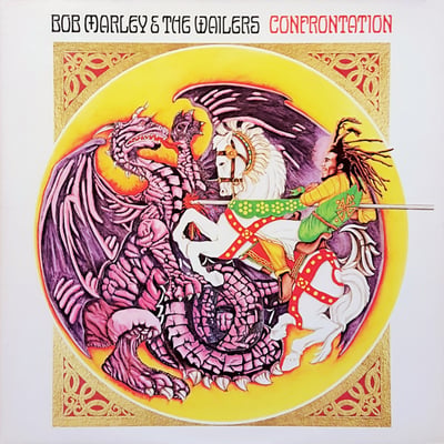 Bob Marley & The Wailers - Confrontation (Island Records, Tuff Gong, 79 00851) · LP, Album, Gat