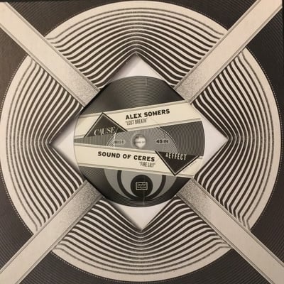 Alex Somers / Sound Of Ceres - Lost Breath / Fire Lily (Joyful Noise Recordings, JNR113-9) · 7", Ltd, Cle