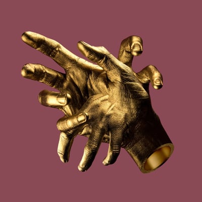 Son Lux - Black Waters (Joyful Noise Recordings, JNR125.5) · Flexi, 7", S/Sided, Single, Ltd, Cle