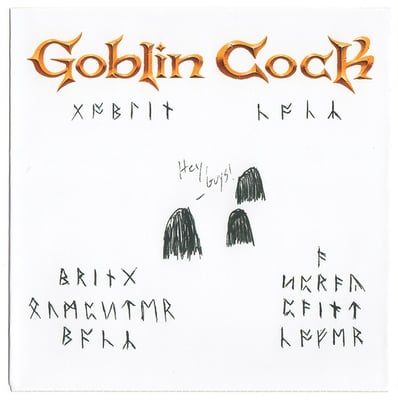 Goblin Cock - Bring Dumpster Back (Joyful Noise Recordings, JNR175) · Flexi, 7", S/Sided, Single, Ltd, Cle