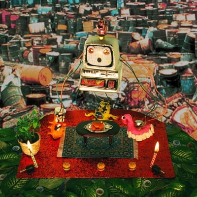 Deerhoof / Celestial Shore - Not Dummy / Deerhoof Theme Song (Joyful Noise Recordings, JNR175) · Flexi, 7", Ltd