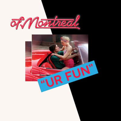 Of Montreal - Computer Blue (Joyful Noise Recordings, JNR230-1) · Lathe, 7", Shape, S/Sided, Ltd, Num
