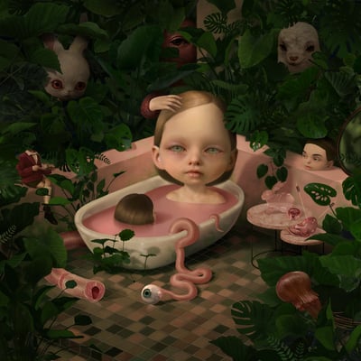 Sleep Party People - Lingering Pt. II (Joyful Noise Recordings, JNR273) · LP, Album, Ltd, Num, Pin