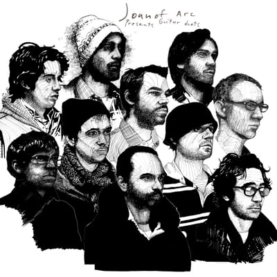 Joan Of Arc - Presents: Joan Of Arc (Joyful Noise Recordings, JNR385) · Lathe, 7", Shape, S/Sided, Single, Ltd, Num, cle