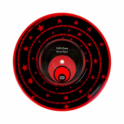 Spencer Peppet - Hell Is Empty (Joyful Noise Recordings, JNR395) · 7", S/Sided, Single, Ltd, Pic, red