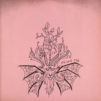 Tropical Fuck Storm + King Gizzard And The Lizard Wizard - Satanic Slumber Party (Joyful Noise Recordings, JNR412) · 12", S/Sided, Ltd, Num, Pin