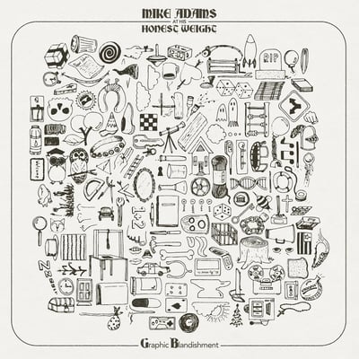 Mike Adams At His Honest Weight - Graphic Blandishment (Joyful Noise Recordings, JNR414) · LP, Album, Ltd