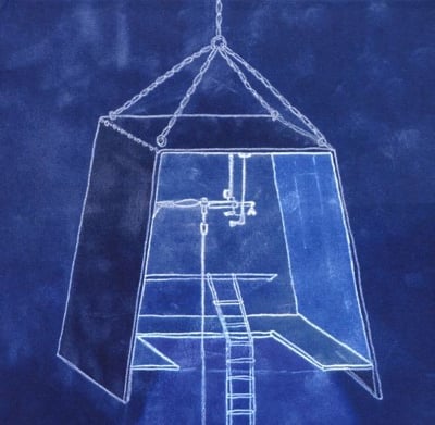 The Low Anthem - The Salt Doll Went To Measure The Depth Of The Sea (Joyful Noise Recordings, Joyful Noise Recordings, JNR255, JNR255-7) · LP, Album, Ltd, Num, Blu + Flexi, 7", S/Sided, Sin