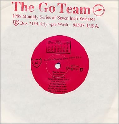 The Go Team - Scratch It Out / Bikini Twilight (K, GTJL 89) · 7", S/Sided, scr