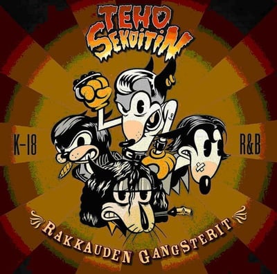 Tehosekoitin - Rakkauden Gangsterit (Levy-yhtiö, LY0084) · CD, Album