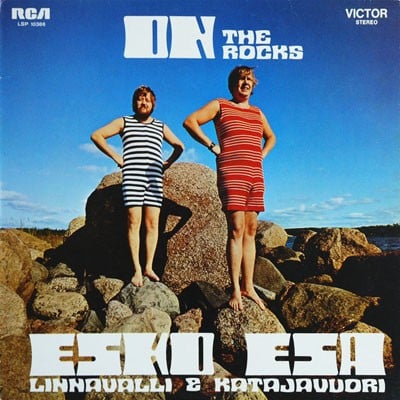 Esko Linnavalli & Esa Katajavuori - On The Rocks (Lipposen Levy Ja Kasetti, LIPPOLEVY198) · LP, Album, Ltd, RP