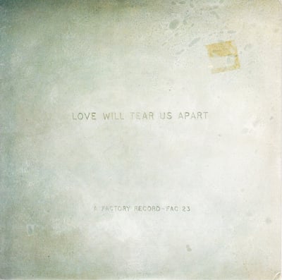 Joy Division - Love Will Tear Us Apart (London Records, London Records, Warner Bros. Records, Warner Bros. Records, FAC23, FAC 23) · 7", Single, RE