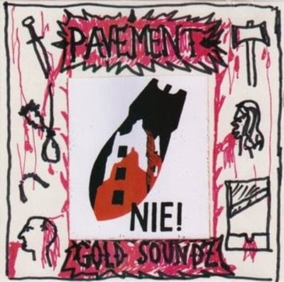 Pavement - Gold Soundz (Matador, OLE 101-7) · 7", Single, Red