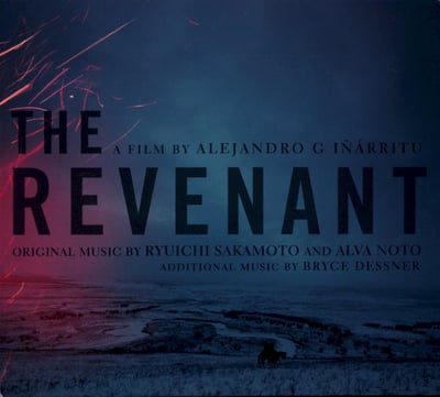 Ryuichi Sakamoto, Alva Noto & Bryce Dessner - The Revenant (Original Motion Picture Soundtrack) (Milan, MLN1-36761) · LP, Blu + LP, Whi + Album, Ltd
