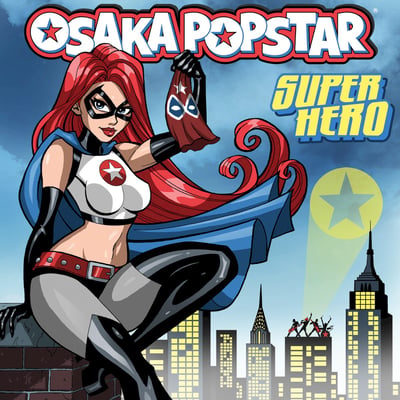 Osaka Popstar - Super Hero (Misfits Records, MRLP 01560) · 12", Ltd, Whi