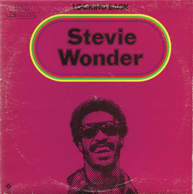 Stevie Wonder - Looking Back (Motown, Motown, M-804LP3, M 804LP3) · 3xLP, Comp, Ltd