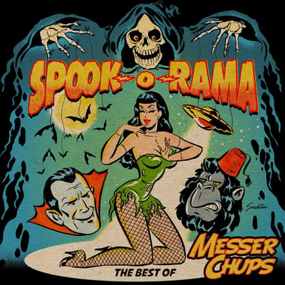 Messer Chups - Spook-O-Rama (MuSick Recordings, MuSick 42) · 2xLP, Album, Comp, Ltd, RE, Mar