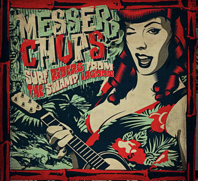 Messer Chups - Surf A Billy Version (MuSick Recordings, Missing Fink Records, Gitaracula Records, MS7050, none) · 7", EP, Ltd