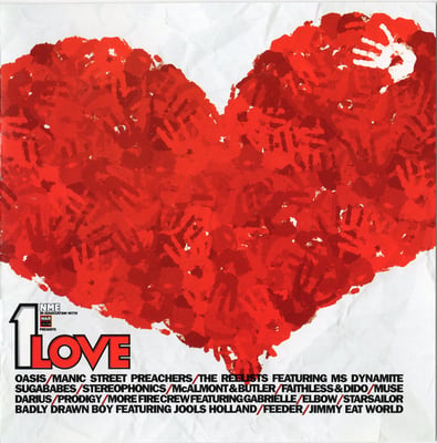 Various - NME In Association With War Child Presents 1 Love (New Musical Express, War Child, B-Unique Records, 0927 49371 2) · CD, Album