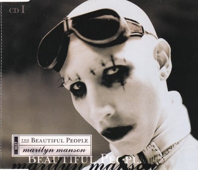 Marilyn Manson - The Beautiful People (Nothing Records, Interscope Records, IND-95541) · CD, Maxi, Enh