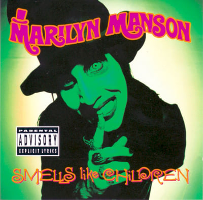 Marilyn Manson - Smells Like Children (Nothing Records, Interscope Records, MCA Records, IND 92641, 492 641-2) · CD, EP, RP