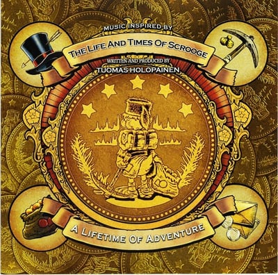 Tuomas Holopainen - A Lifetime Of Adventure (Nuclear Blast, NB 3307-1) · 10", Single, Ltd, Gat