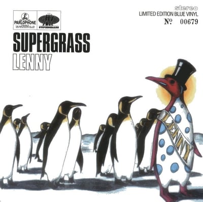 Supergrass - Lenny (Parlophone, Parlophone, RS 6410, 7243 8 82148 7 2) · 7", Single, Ltd, Num, Blu