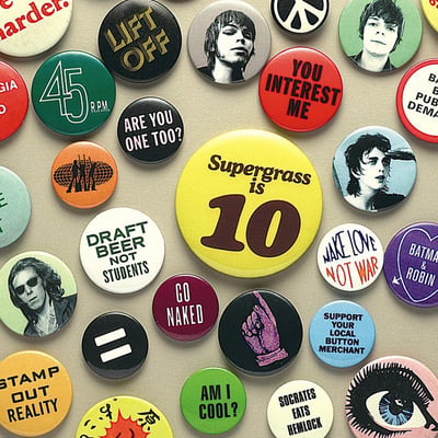 Supergrass - Supergrass Is 10 - The Best Of 94-04 (Parlophone, Parlophone, Parlophone, Parlophone, 554 5959, 7243 554595 9 6, 7243-554595-9-6, 7243 5) · 2xDVD-V, Comp, PAL
