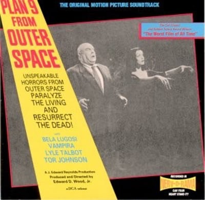 No Artist - Plan 9 From Outer Space - The Original Motion Picture Soundtrack (Performance Records, PERF 391) · LP, Album, RE