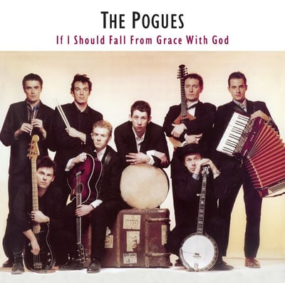 The Pogues - If I Should Fall From Grace With God (Pogue Mahone Records, FG 1) · 7", Single, Whi