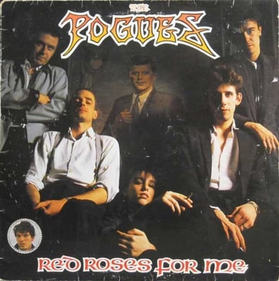 The Pogues - Red Roses For Me (Pogue Mahone Records, WEA, 244 494-1, WX 240) · LP, Album, RE