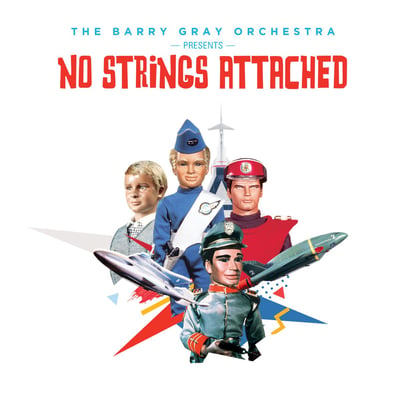 The Barry Gray Orchestra - No Strings Attached (PRT, PRT, DOW 3, DOW3) · 10", Comp, Red