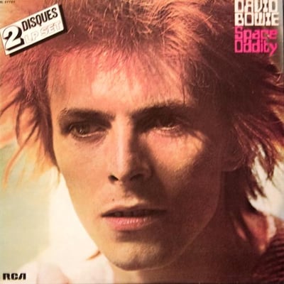 David Bowie - Space Oddity / The Man Who Sold The World (RCA Victor, 3-10834) · 7", RE