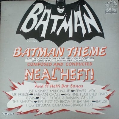 Neal Hefti His Orchestra & Chorus - Hefti In Gotham City (RCA Victor, LSP-3621) · LP, Album, Dyn