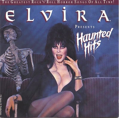 Various - Elvira Presents Haunted Hits (Rhino Records (2), R1 71492) · 2xLP, Comp