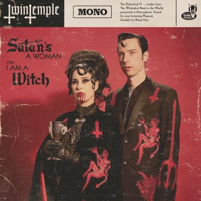 Twin Temple - Satan's A Woman c/w I Am A Witch (Rise Above Records, RISE7/237) · 7", Single, Mono, Ltd, Dee