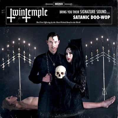 Twin Temple - Twin Temple (Bring You Their Signature Sound.... Satanic Doo-Wop) (Rise Above Records, RISELP225) · LP, Mono, RE, S/Edition, Gat