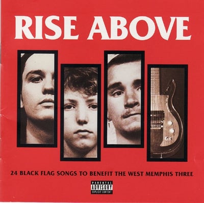 Various - Rise Above (24 Black Flag Songs To Benefit The West Memphis Three) (Sanctuary, 2.13.61 Records, SANCD125) · CD, Album