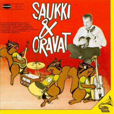 Saukki & Oravat - Saukki & Oravat (Scandia, Scandia, HSLP 227, SLP-508) · LP, RE