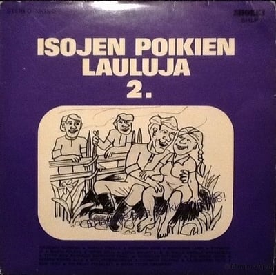 Various - Isojen Poikien Lauluja 2 (Shokki, SHLP 4) · LP, Album