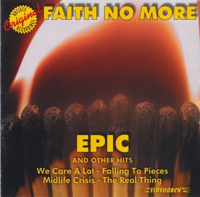 Faith No More - Epic (Slash, London Records, LASHX 21, 886 881-1) · 12", Single